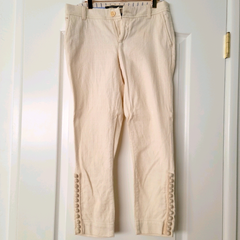 Cream colored Capri pants